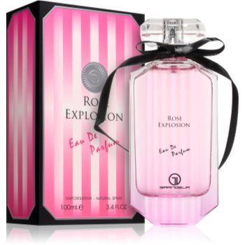 Grandeur Rose Explosion Eau de Parfum pentru femei - imagine 3